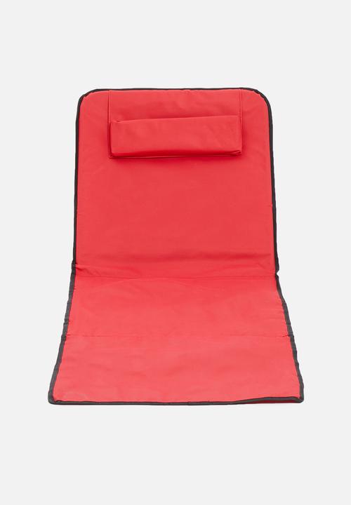 H&S - Foldable beach mat - red