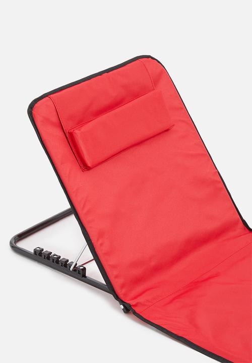 H&S - Foldable beach mat - red
