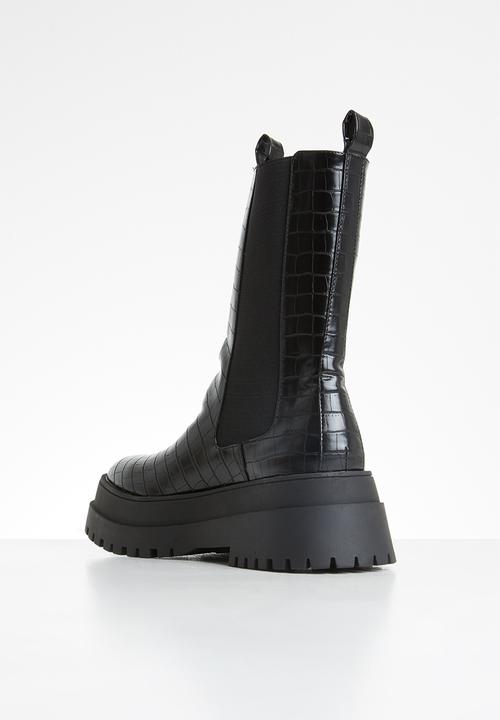 Public Desire - Blame boot - black