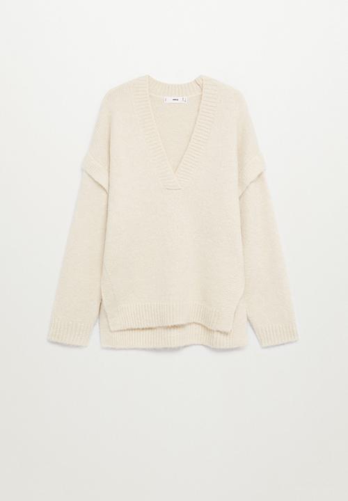 MANGO - Sweater paloma - neutral