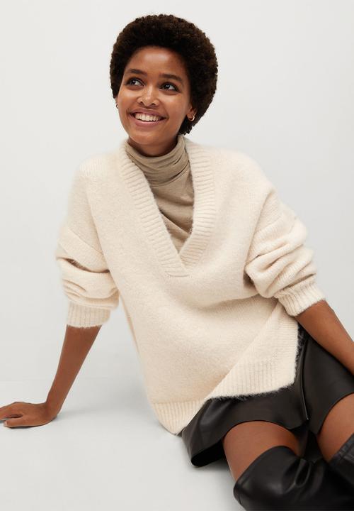 MANGO - Sweater paloma - neutral
