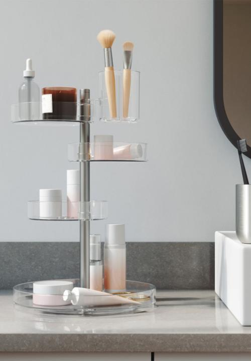 Umbra - Pirouette organiser - clear