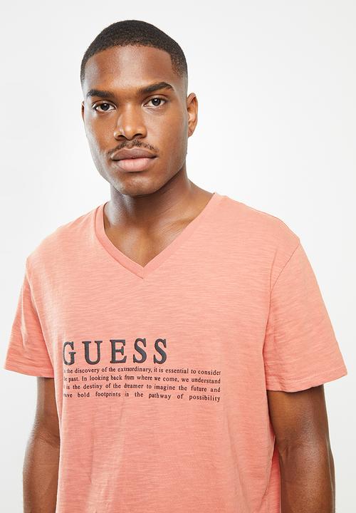 GUESS - Guess definition short sleeve tee - pink