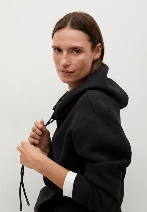 MANGO - Sweatshirt neosoft - black
