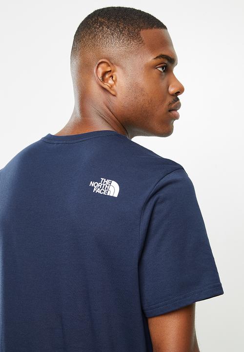 The North Face - Short sleeve mount line tee - navy 