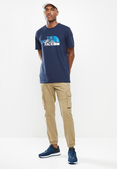 The North Face - Short sleeve mount line tee - navy 