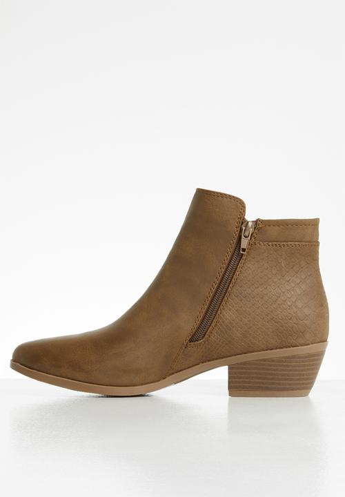 Call It Spring - Leesa boot - brown 