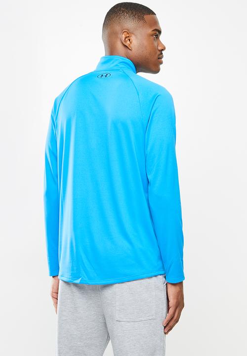Under Armour - Ua tech 1/2 zip tee - blue