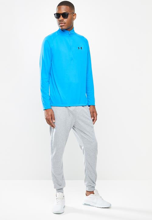 Under Armour - Ua tech 1/2 zip tee - blue