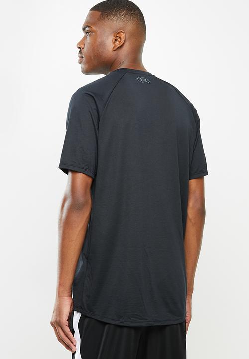 Under Armour - Ua triple logo tech short sleeve tee - black
