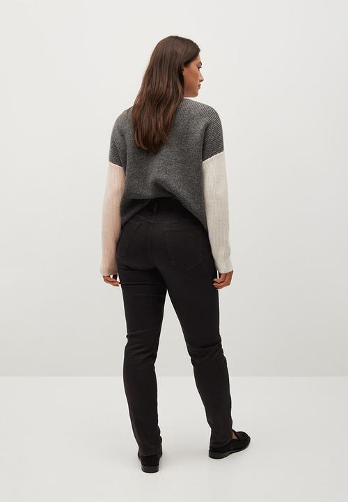 Violeta by Mango - Plus Jeans susan - dark grey