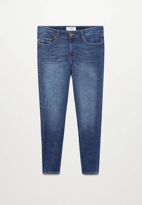 Violeta by Mango - Plus jeans andrea - blue