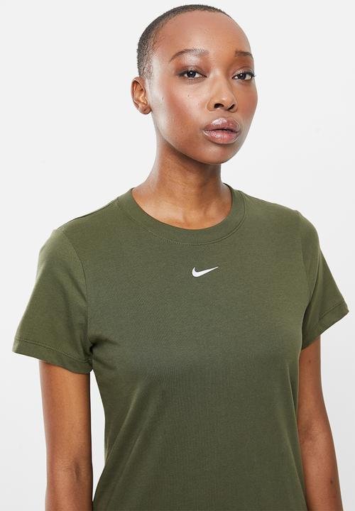 Nike - Nike sportswear essential tee crew - khaki