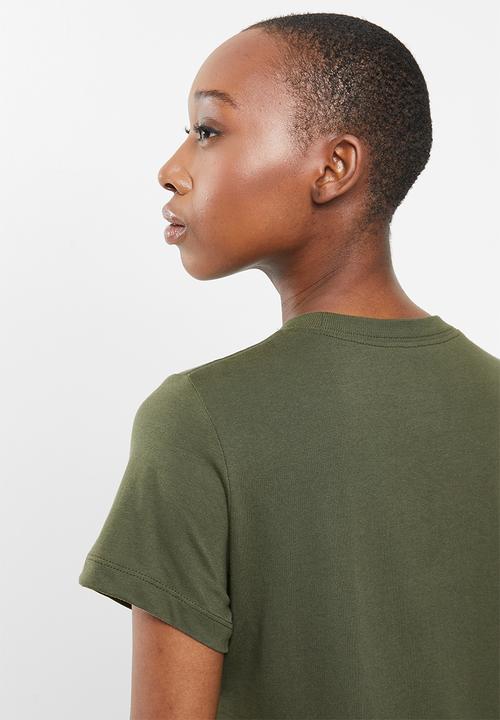 Nike - Nike sportswear essential tee crew - khaki