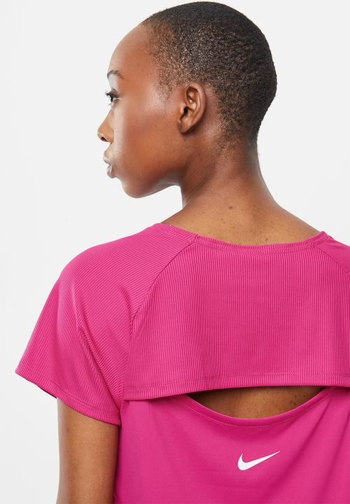 Nike - Icon clash miler top - pink 