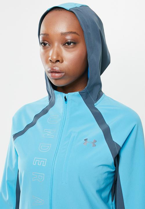 Under Armour - UA qualifier outrun the storm jacket - blue