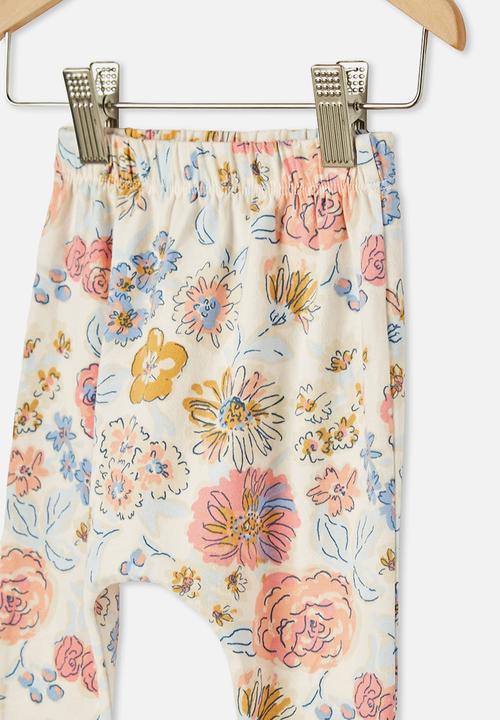 Cotton On - The legging - crystal pink/matilda floral