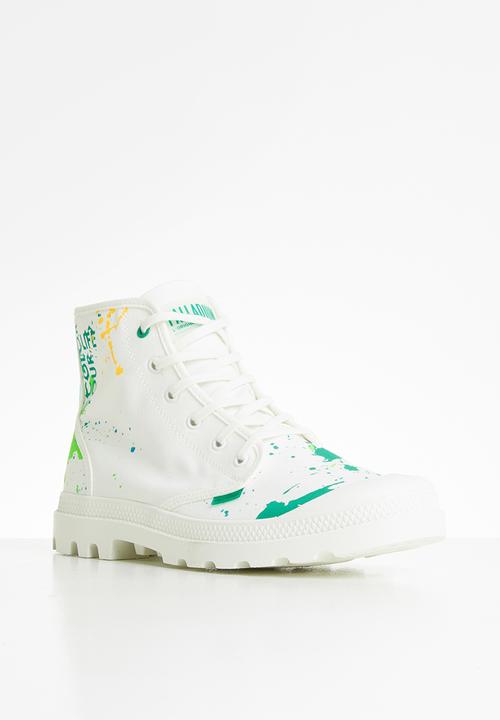 Palladium - Pampa hi explore - white & green