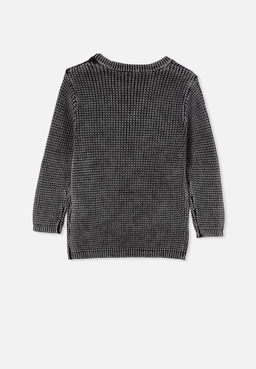 Cotton On - Blake knit - washed phantom