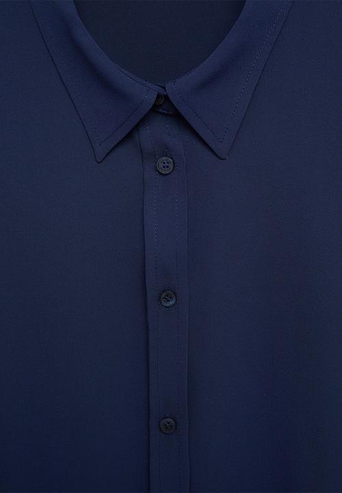 Violeta by Mango - Plus blouse laurel - navy