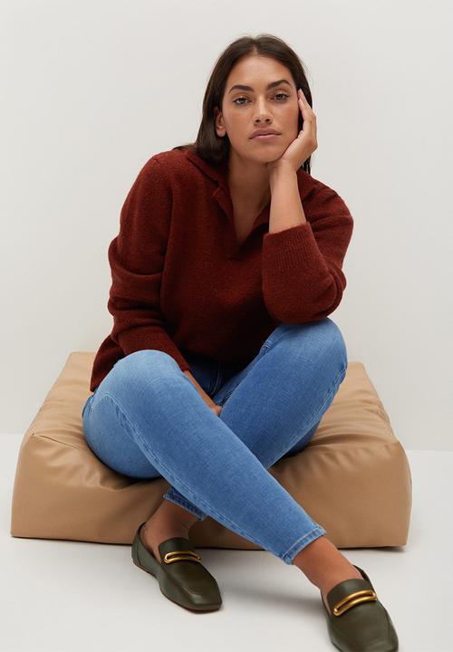 Violeta by Mango - Curve jeans andrea - blue