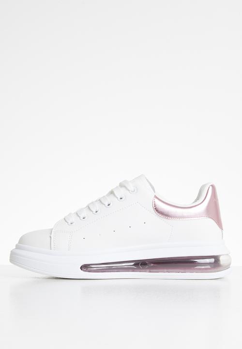 Madison® - Sophia sneaker - white & metallic pink