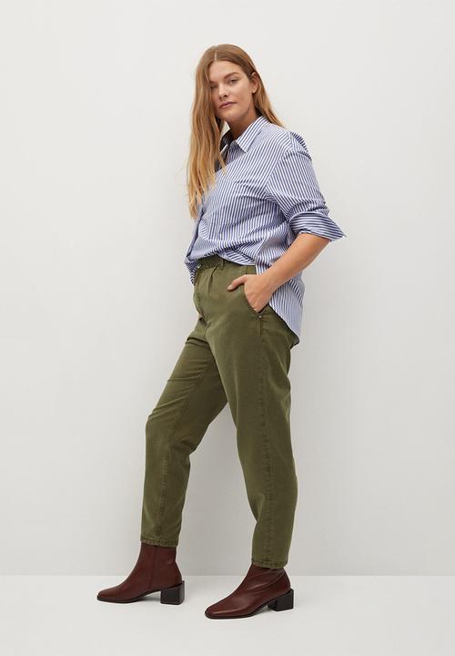 Violeta by Mango - Plus Jeans rita - khaki