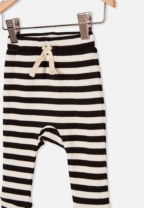 Cotton On - Johnny legging - hannah stripe black/white