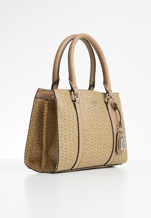 GUESS - Jensen top handle flap - mocha