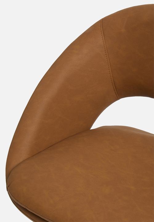 Sixth Floor - Mika office chair - brown