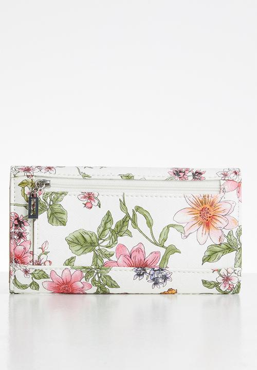 GUESS - Modesto slg slim clutch - white 