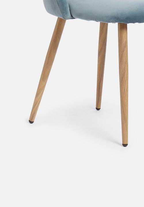 Sixth Floor - Slate dining chair - sky