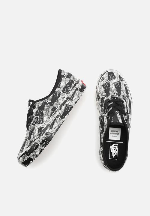 Vans - (opening ceremony) leopard/checker  - bblk