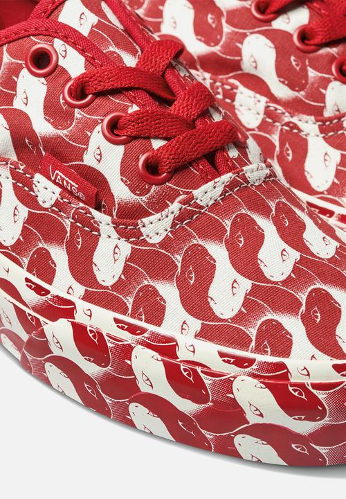 Vans - (opening ceremony) leopard/checker  - red