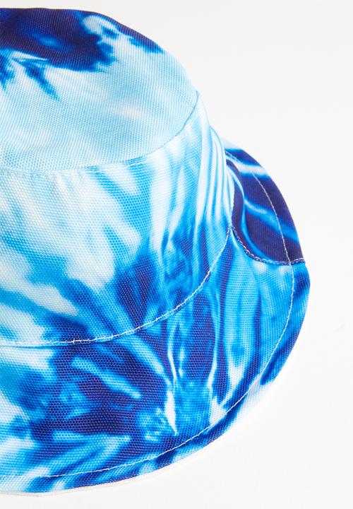 Rebel Republic - Tie dye bucket hat - blue