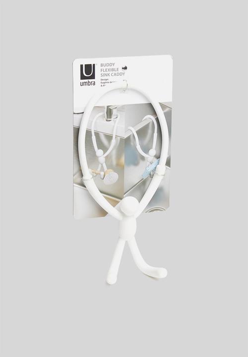 Umbra - Buddy flexible sink caddy - white