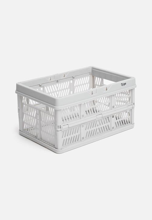 Typo - Small foldable storage - grey