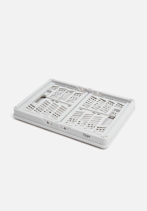 Typo - Small foldable storage - grey