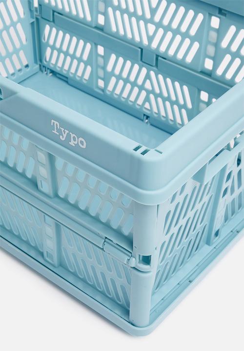 Typo - Large foldable storage -  blue