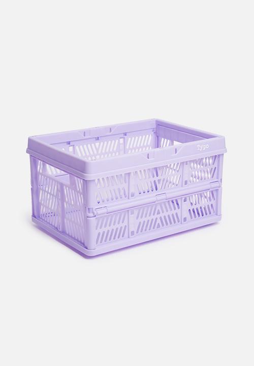 Typo - Large foldable storage - lilac