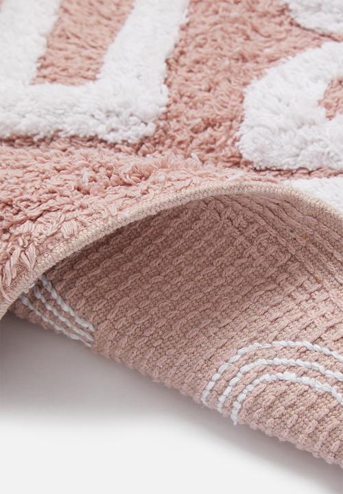 Bathroom Solutions - Gorgeous bath mat - pink