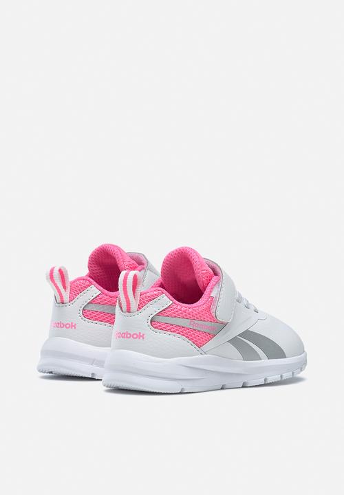 Reebok - Reebok rush runner 3.0 syn - white/electro pink/silver met.