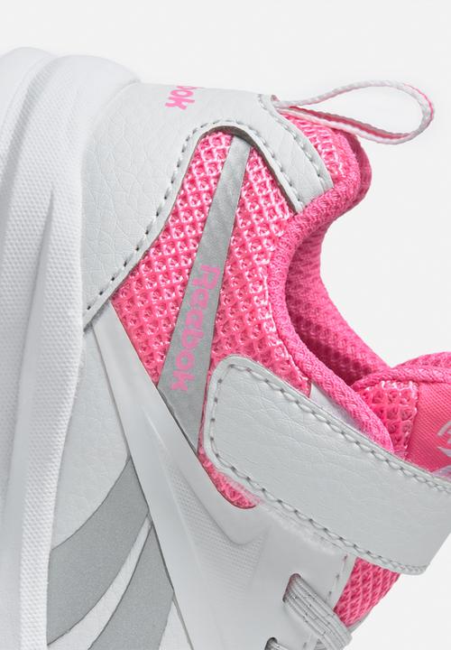 Reebok - Reebok rush runner 3.0 syn - white/electro pink/silver met.