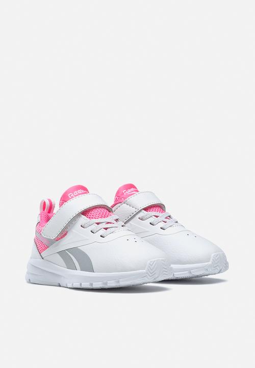 Reebok - Reebok rush runner 3.0 syn - white/electro pink/silver met.