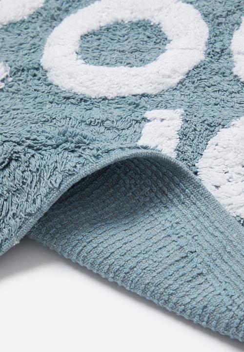 Bathroom Solutions - Look good bath mat - storm