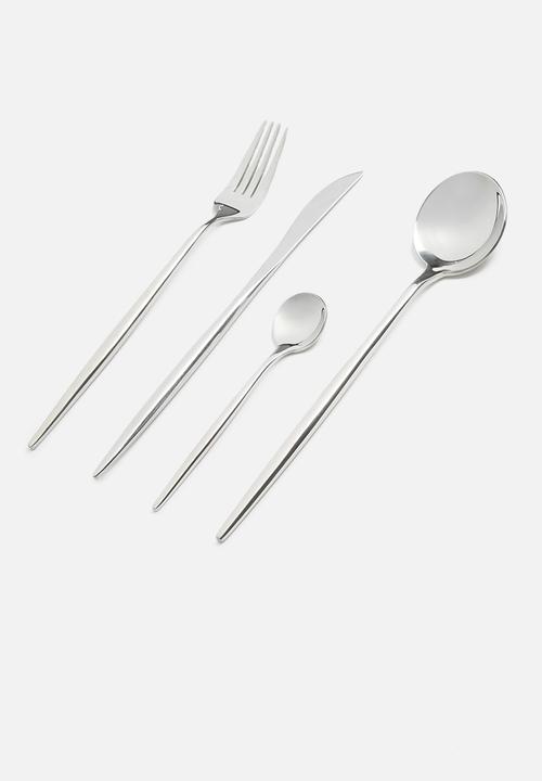 Nicolson Russell - Dubai 16piece cutlery set - silver 