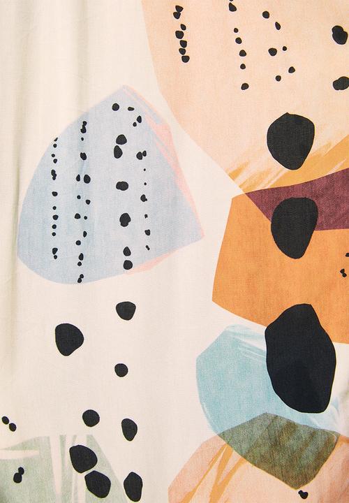 Superbalist - Sleep long sleeve fitted top & pants set - multi