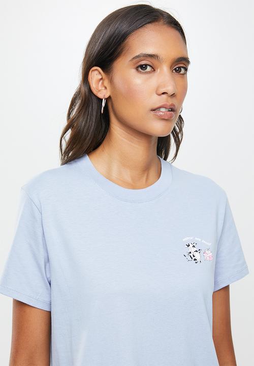 Cotton On - Classic cny graphic T-shirt - blue