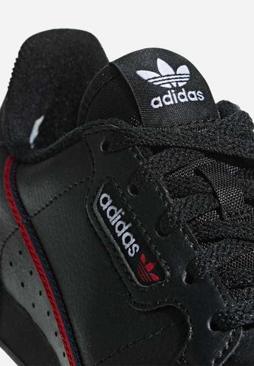 adidas Originals - Continental 80 c sneakers - core black/scarlet/collegiate navy
