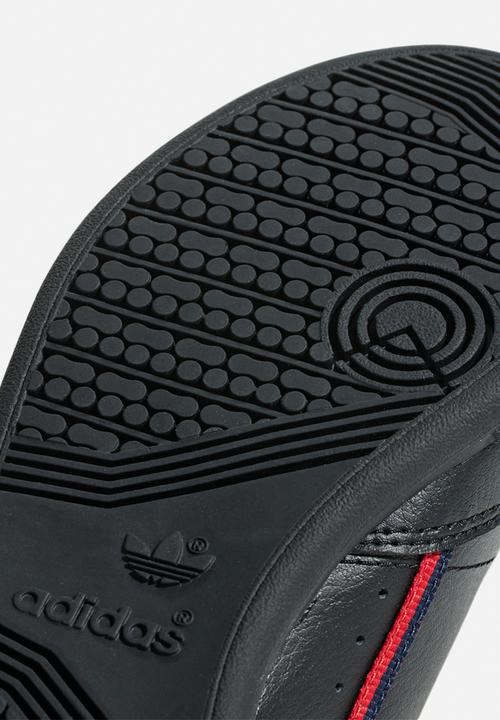 adidas Originals - Continental 80 c sneakers - core black/scarlet/collegiate navy